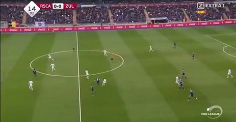 Superbe passe décisive de Sofiane Hanni vs Zulte Waregem