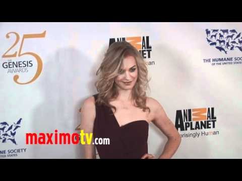 YVONNE STRAHOVSKI On The Red Carpet at 25th Annual GENESIS AWARDS