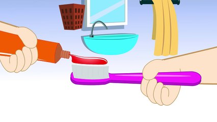 Finger Family Tooth Brush Family _ Finger Family Son