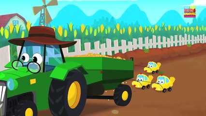 Little Red Car Rhymes - Old Mac Donald _ Funny Old MacDonald With Ca