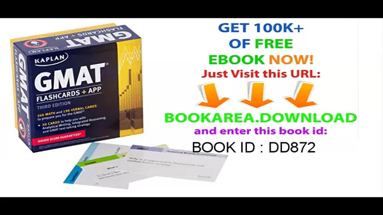Kaplan GMAT Flashcards + App (Kaplan Test Prep)