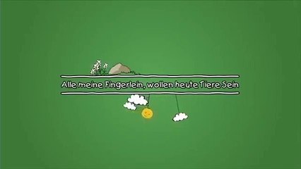 Alle meine Fingerlein, wollen heute Tiere sein - Anleitung zum Bewegen _ Kinderlieder-wZe-PTQXQ