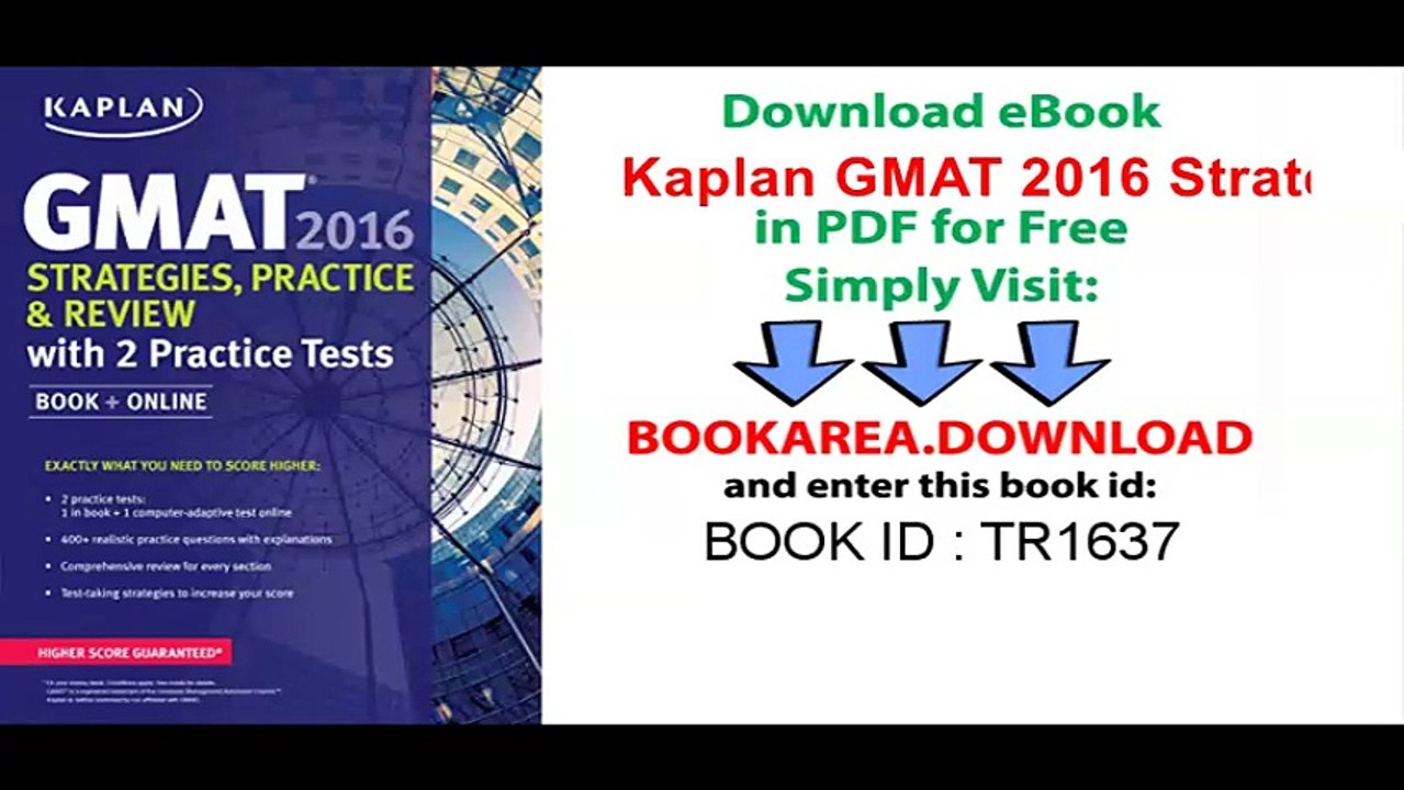 Kaplan GMAT 2016 Strategies, Practice, and Review with 2 Practice Tests_ Book + Online (Kaplan Test Prep)