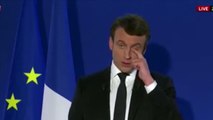 Sky News diffuse par erreur les coulisses du discours de Macron