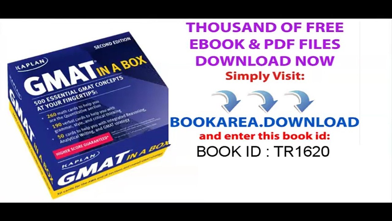 Kaplan GMAT in a Box
