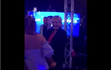 Le Pen Dances Off Crushing Election Defeat