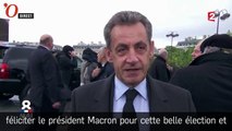 Résultats présidentielle : les mots de Sarkozy pour Macron