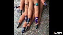 55 Splendid Ideas for Galaxy Nails Get Your Nails Glowing Wonderfully