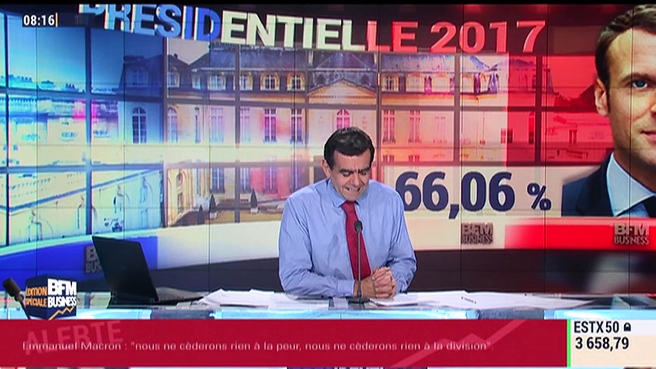 Présidentielle 2017: Quelle vision ont les entrepreneurs de la victoire d'Emmanuel Macron ? - 08/05
