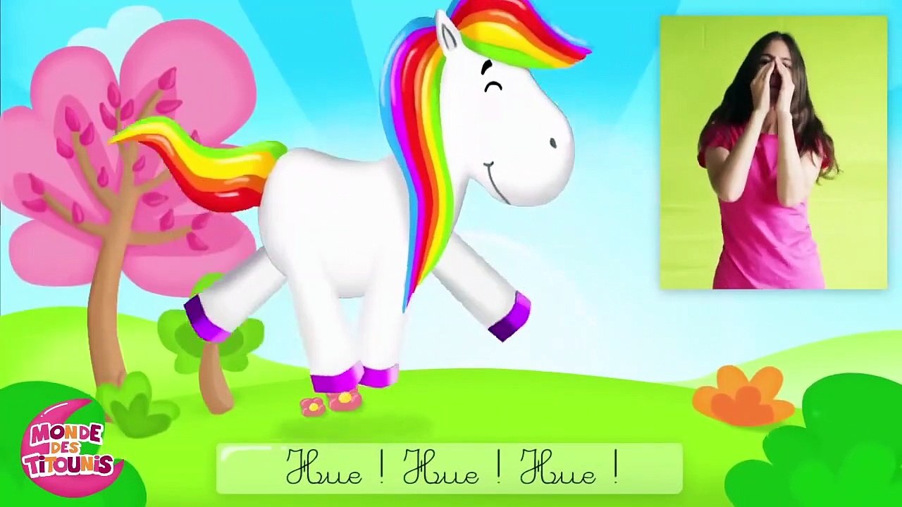La comptinette de la licorne - Comptines à g