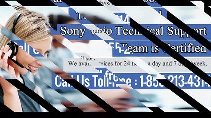 Vaio Sony Laptop Tech Support 1-855-213-4314