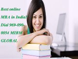 Best online MBA in India Dial 969-090-0054 MIBM GLOBAL