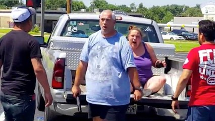 Man In Parking Lot Beats Woman With Flashlight