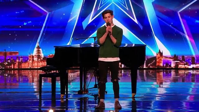 Singer-songwriter Reuben Gray does his dad proud Auditions Week 2 Britain’s Got Talent 2017