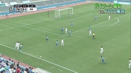 いちおしスポーツ　ガイナーレ鳥取　YSCC横浜と対戦