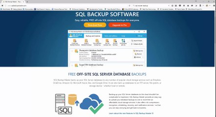 SQL BACKUP SOFTWARE Português HD