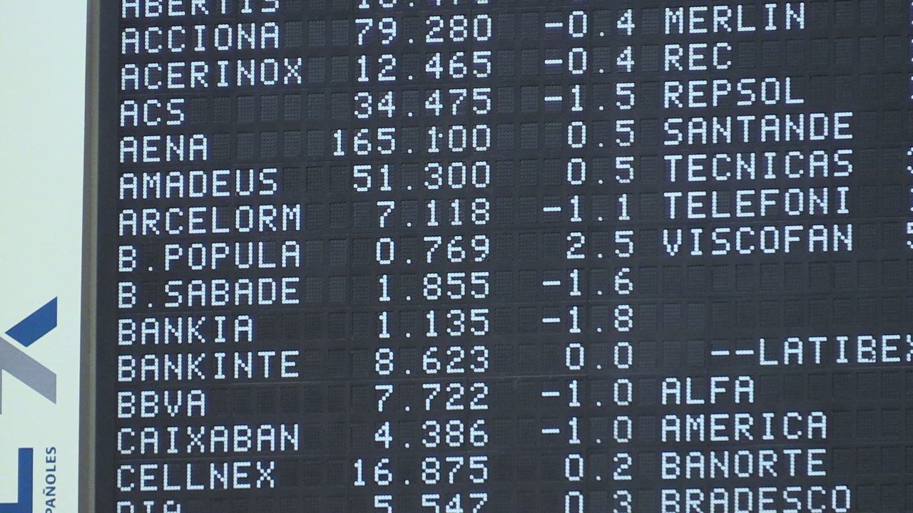 Las Bolsas europeas se tiñen de rojo y el Ibex pone en peligro los 11.000 puntos