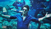 SRK strikes his SIGNATURE POSE in DUBAI