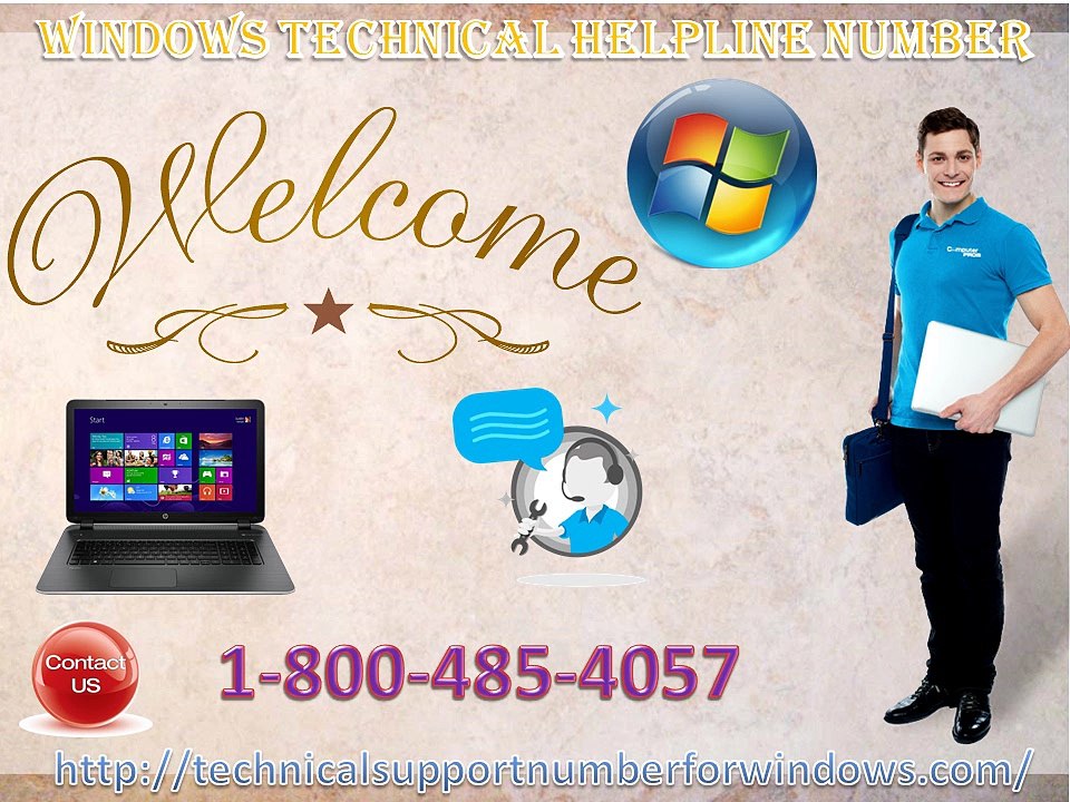 Technical Support For Windows 1-800-485-4057