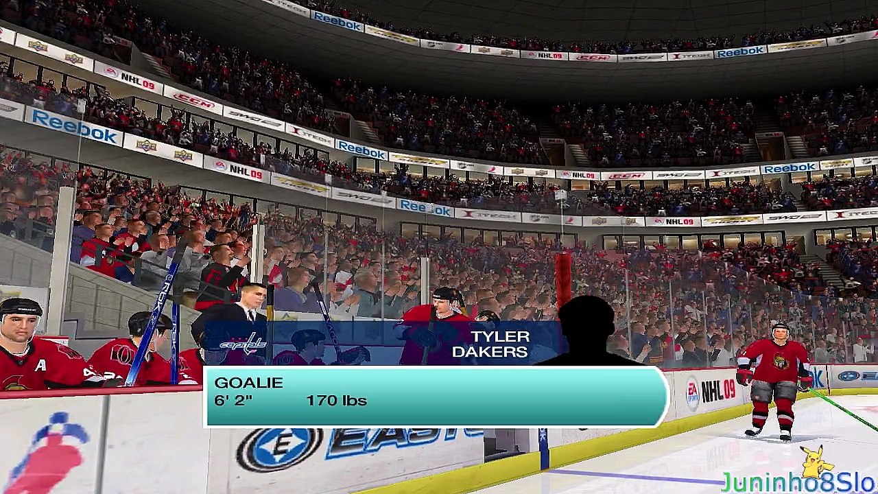 NHL 09-Dynasty mode-Ottawa Senators vs Washington Capitals-Game 95-Playoff game 13-The Eastern Confernce final-Game 3