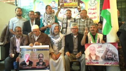 Filistinli Tutuklulara Destek Gösterisi