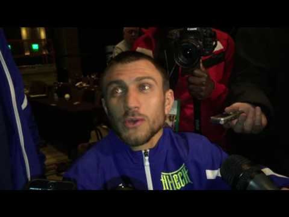 Vasil Lomachenko on salido rematch - esnews boxing
