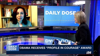 DAILY DOSE | Obama receives "Profile in Courage" Award | Monday, May 8th  2017