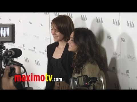 VANESSA HUDGENS & JENA MALONE at Girl Walks Into A Bar Premiere