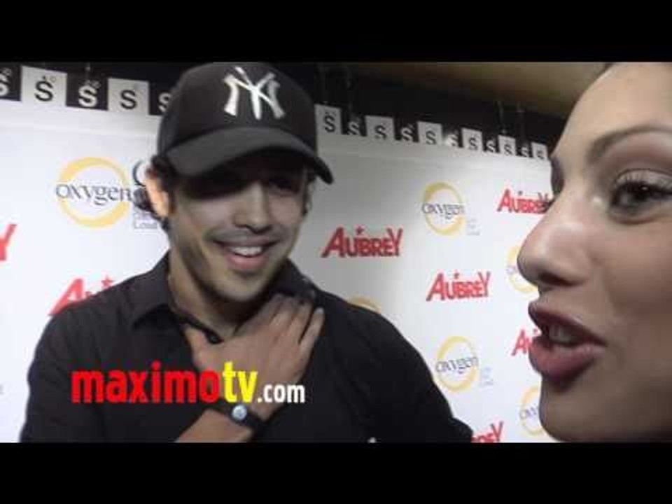 O-TOWN ERIK-MICHAEL ESTRADA Interview at "All About Aubrey" Premiere