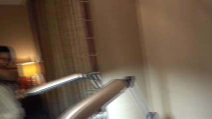 Aruna & Hari Sharma 2nd Kiss after dinner meeting success in Beijing for Grants 27 Apr 2017