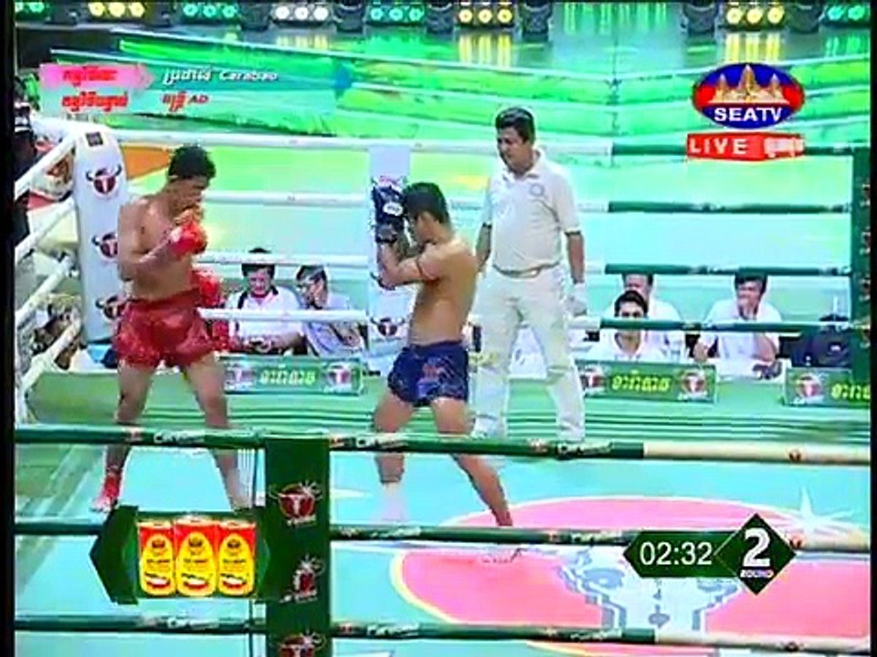 Seatv Boxing, Chan Sacha Vs Chon BunMao, Khmer Boxing, 06 May 2017