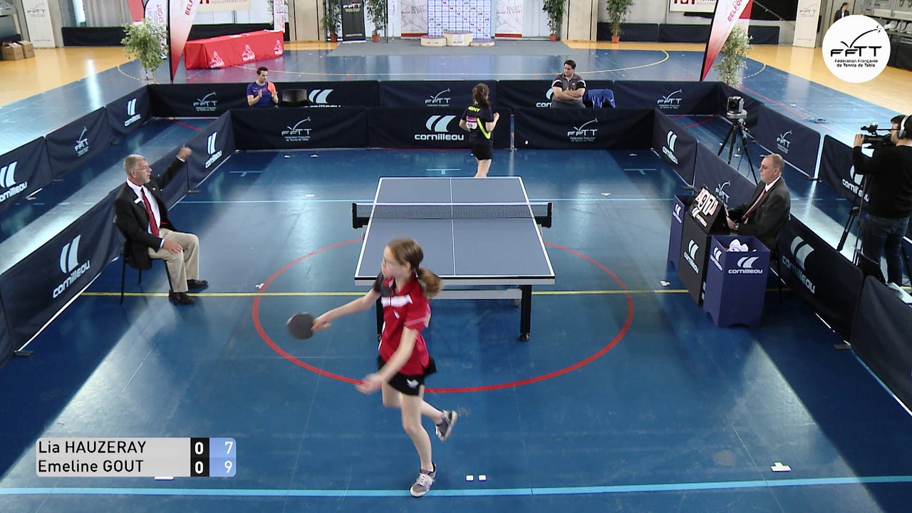 REPLAY - Ch. Fr - Finale Minimes Filles - Lia HAUZERAY / Emeline GOUT