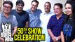 Ek Shunya Teen Marathi Natak Completes 50th Show | Celebration | Swanandi Tikekar, Sumeet Raghavan
