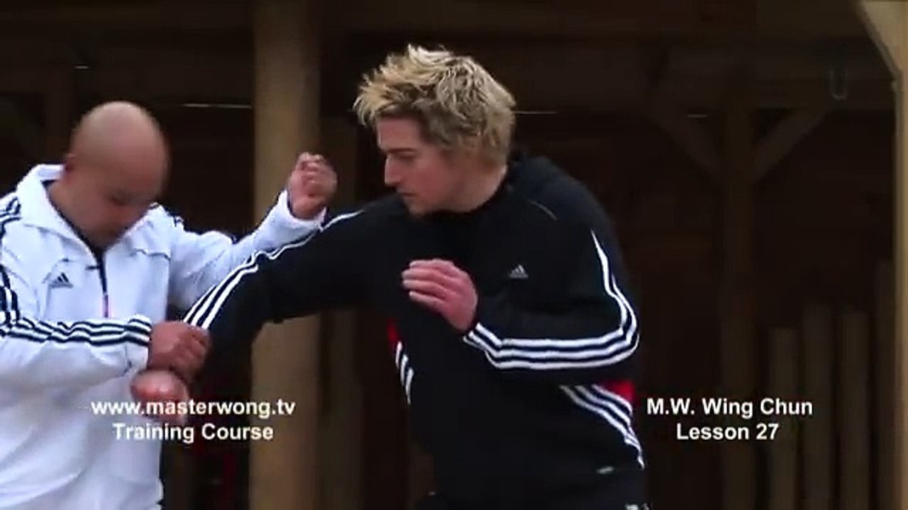 Wing Chun for beginners lesson 27 basic hand combo block straight punch and counter with a punch