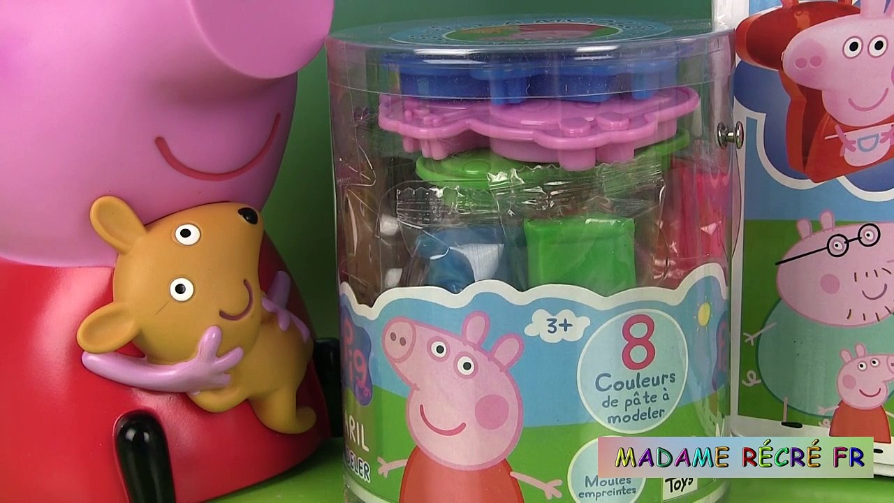 Peppa en pâte à modeler Playdoh. Vidéo en français pour enfants