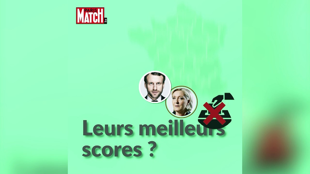 Où on vote Macron / Le Pen ? Où on s'abstient ?