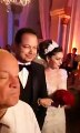 فيديو مباشر لحظة دخول سمير الوافي وزوجته حفل الزفاف
