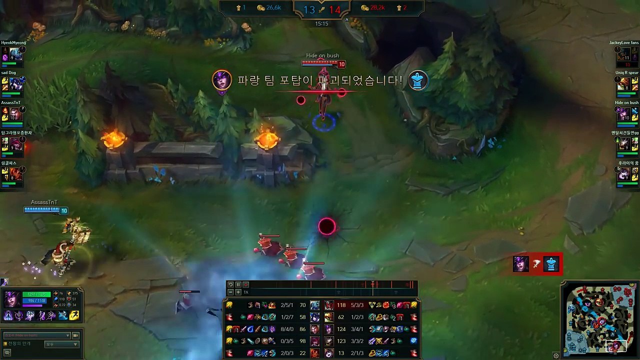SKT T1 Faker - Syndra vs Jayce - KR LOL Highlights | 페이커 신드라
