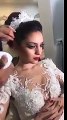 فيديو اللمسات الاخيرة لحنين زوجة سمير الوافي قبل حفل الزفاف