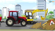 Traktor - Wesoły Traktorki Praca na polu | Formation and Uses - Fairy Tractors For Kids