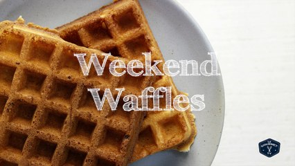 Weekend Waffles Recipe