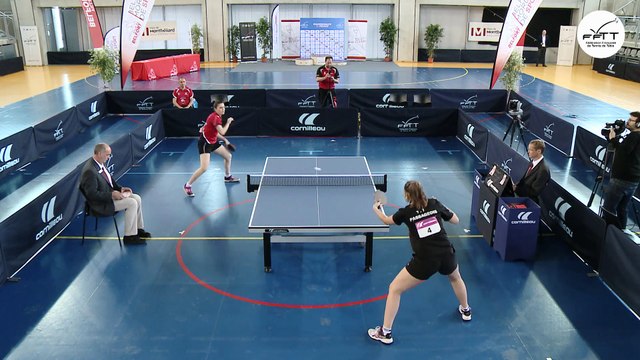 REPLAY - Ch. Fr - Finale Juniors Filles - Lucie GAUTHIER / Anais SALPIN