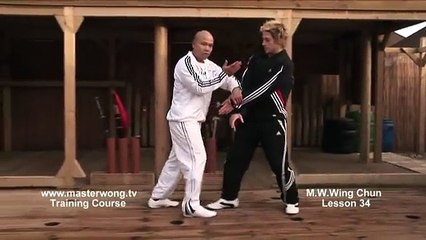 Wing Chun for beginners lesson 34 Block, feed and trap