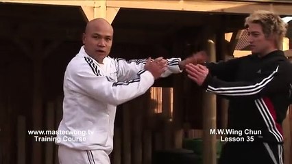 Wing Chun for beginners lesson 35 Trap and hit to the chest