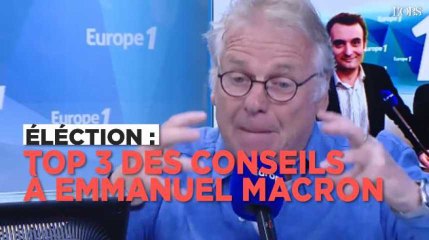 "Ne sois pas trop tactique" : quand les politiques coachent Macron