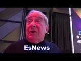 Bob Arum who is the one fighter bob arum never promoted that he would've liked to  - EsNews