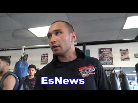 BUDDY MCGIRT working with hard hitting boxing star sergey lipinets EsNews Boxing