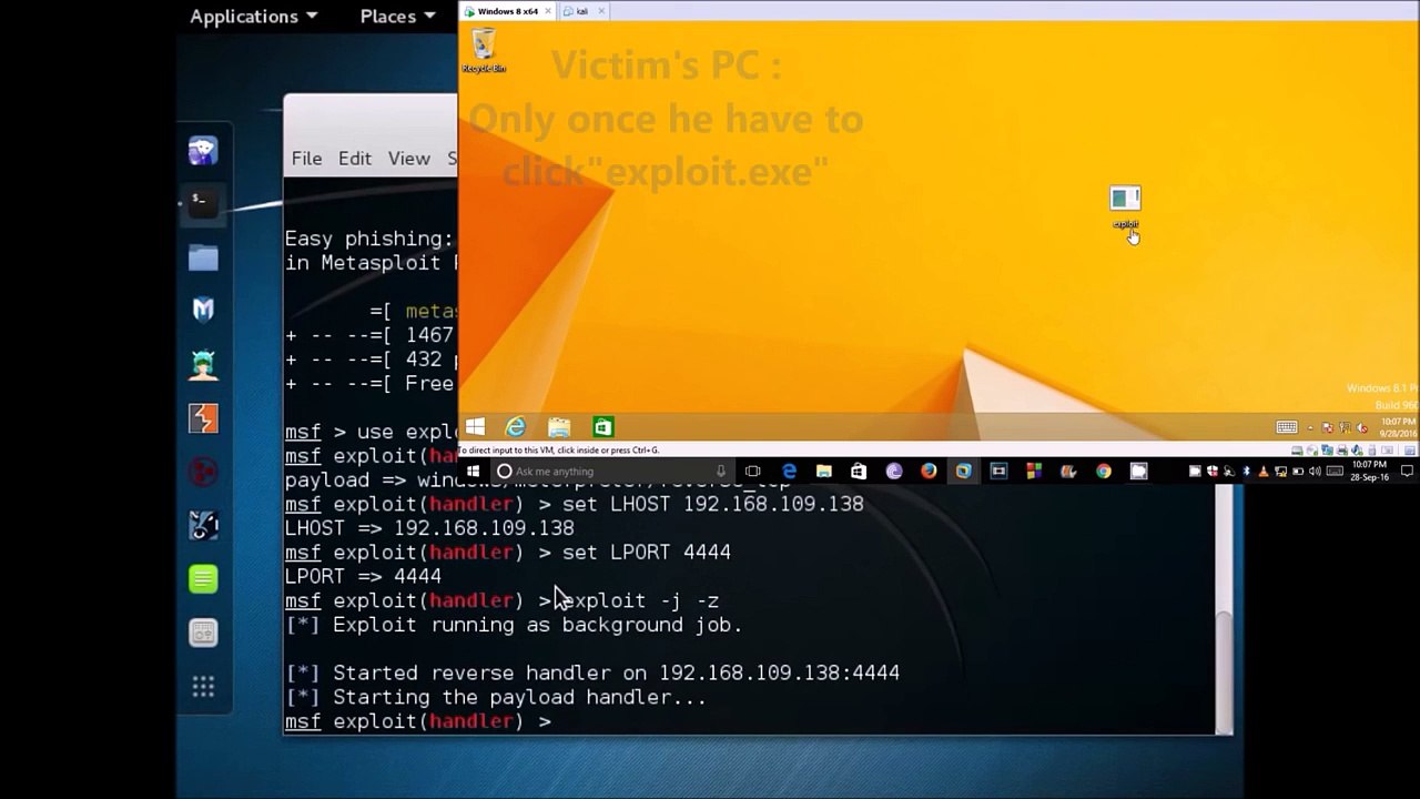 How to hack any PC with permanent access for lifetime using Kali Linux