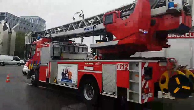 Un plafond s'est effondré chaussée d'Ixelles