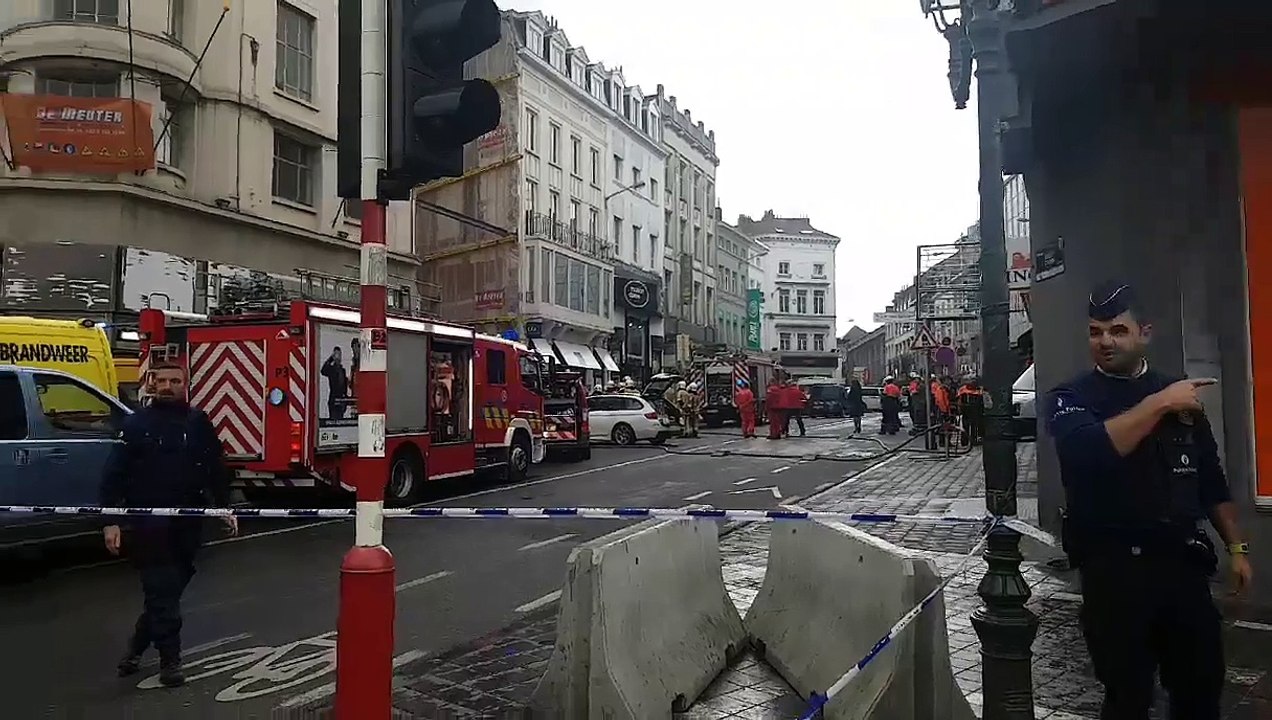Un plafond s'est effondré chaussée d'Ixelles